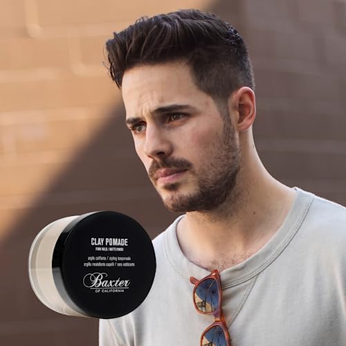 Baxter of California Clay Pomade , Strong Hold, Matte, 2 oz