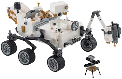 Brick Loot Mars Rover Building Set, 603-Piece Space Exploration Brick Model