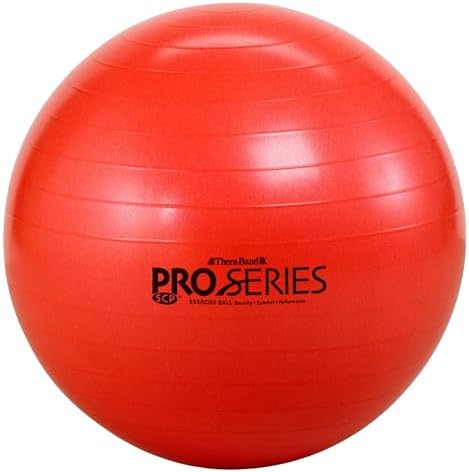 THERABAND Exercise and Stability Ball for Improved Posture, Balance, Core Fitness, Coordination and Rehab