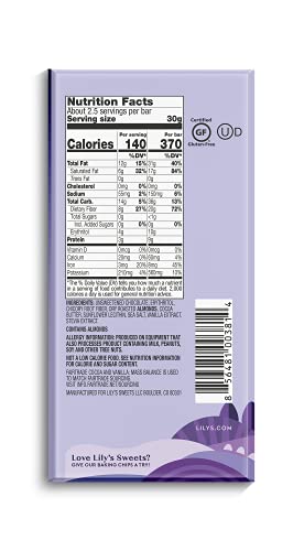 Lily's Variety 70% Dark Chocolate Bar Sampler by, Stevia Sweetened, No Added Sugar, Low-Carb, Keto Friendly, 70% Cocoa, Fair Trade