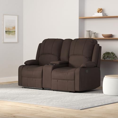 Camper Comfort 65" Wall Hugger Reclining RV (Manual, Slate)