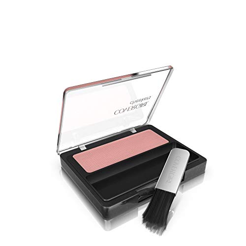 COVERGIRL Cheekers Blendable Powder Blush Pretty Peach, .12 oz (packaging may vary), 1 Count | .12 oz, 1 Count