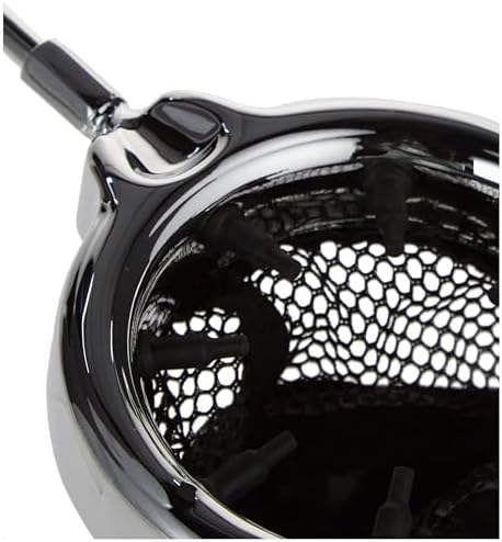 Kuryakyn 1429 Motorcycle Handlebar Accessory: Replacement Drink/Cup Holder with Mesh Basket without Clamp/Mount, Black