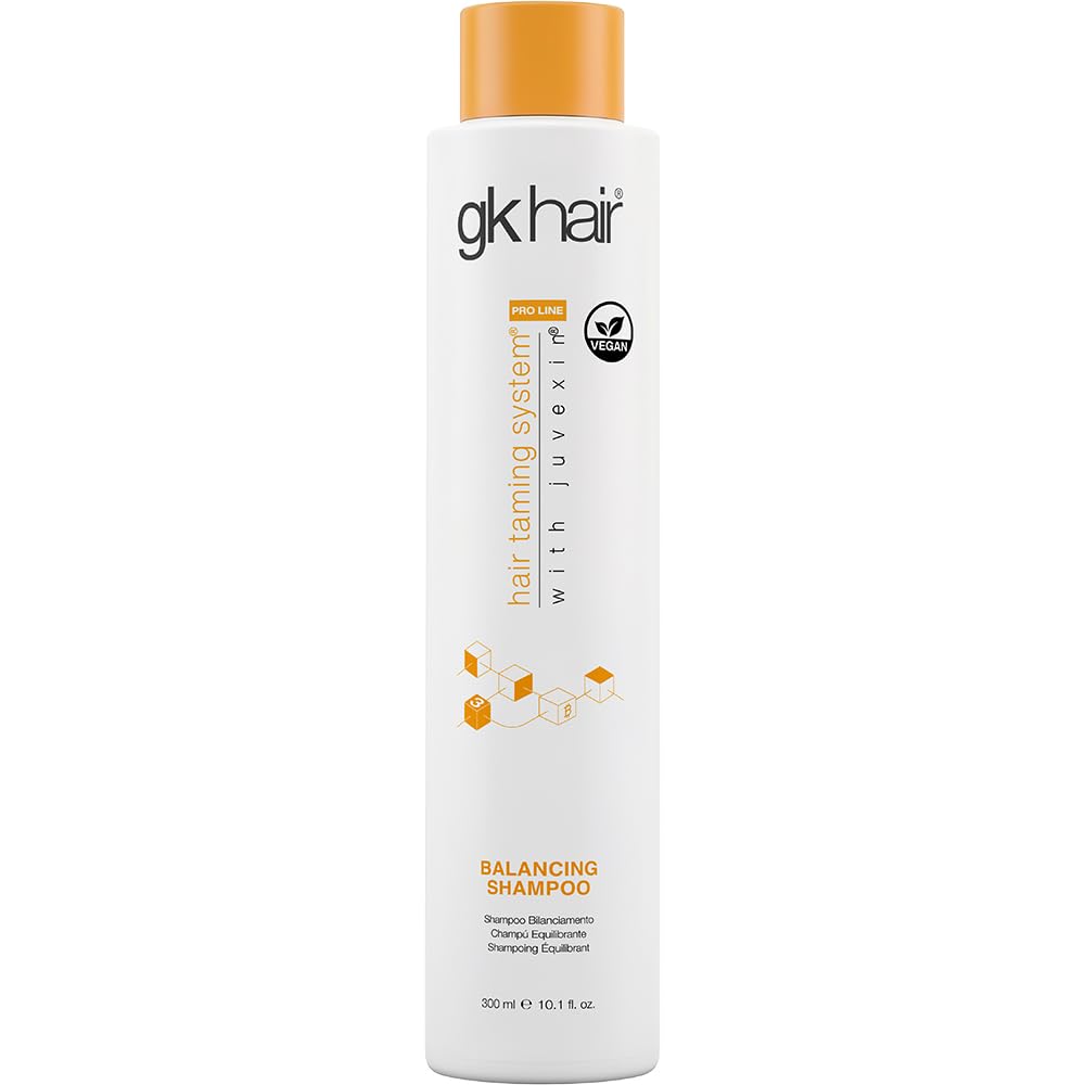 GK HAIR Anti-Dandruff Shampoo Leaving Your Scalp Refreshed and Hair Soft, Smooth – Sulfate-Free Shampoo for Dry Damaged Hair for Men and Women 8.5 Fl Oz