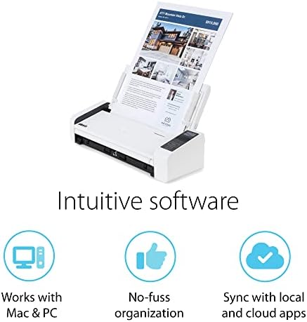 Doxie Pro - Duplex Document Scanner and Receipt Scanner for Home and Office with Amazing Software for Mac and PC