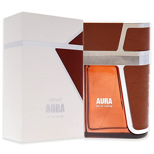 Armaf Aura for Men Eau de Parfum Spray, 3.4 Ounce