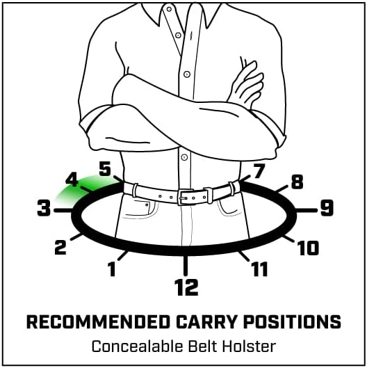 Galco Concealable Leather Belt Holster, SIG Sauer P226/SIG Sauer P220/SIG Sauer P227/Canik CON248H