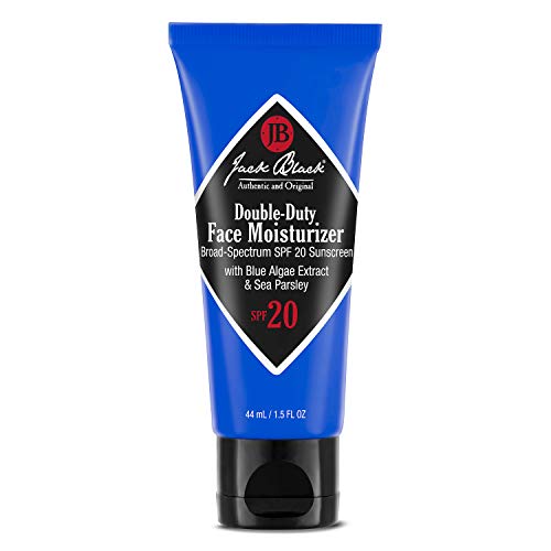 Jack Black Double Duty Face Moisturizer with SPF 20, Facial Moisturizer Face Cream for Men, Mens Facial Lotion with SPF, Gifts for Men