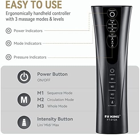 FIT KING Foot and Leg Massager for Circulation and Relaxation
