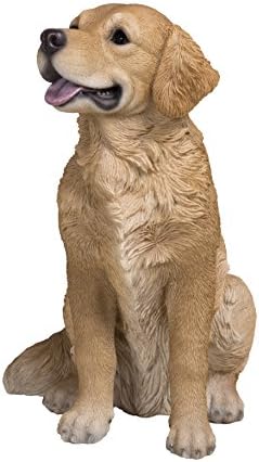 Hi-Line Gift Ltd. Sitting Golden Retriever, Brown