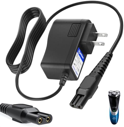 T POWER 15V Charger for Philips One Blade QP2630 QP6510 QP6520 Norelco QG3200 QG3320 QG3300 Series All-in-One 7900 Philips Shaver QT4070 QG3380