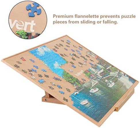 Lavievert 1000 Piece Puzzle Board, Lightweight & Portable Jigsaw Table