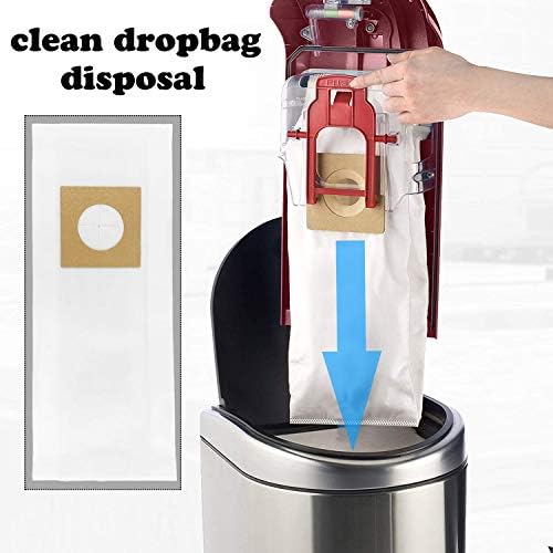 10 Packs Type Y Vacuum Bag Replacement to Hoover WindTunnel Upright Type Y, Z, YZ Vacuum Cleaners Paper Bags Replace Part 4010100Y