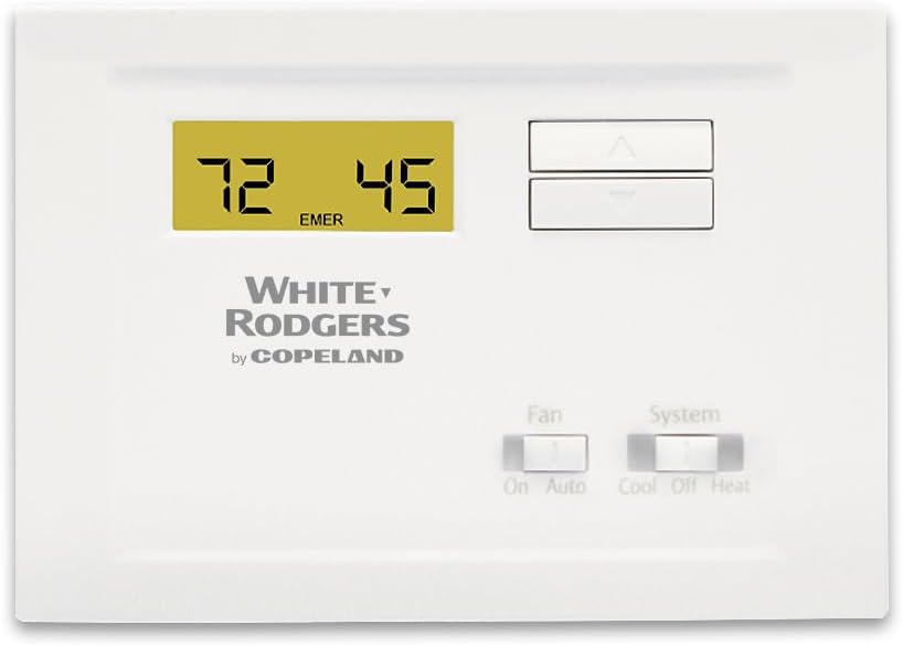 White-Rodgers NP110 Single Stage Non-Programmable Thermostat