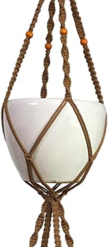 Macrame Plant Hanger & Holder