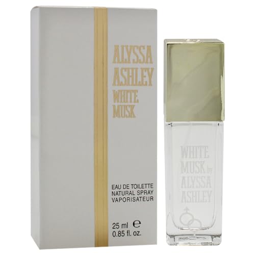 Alyssa Ashley White Musk - Luxurious Perfumes for Women with Sicilian Bergamot and Ylang Ylang - Long Lasting Women Perfume - 3.4 oz EDT Spray