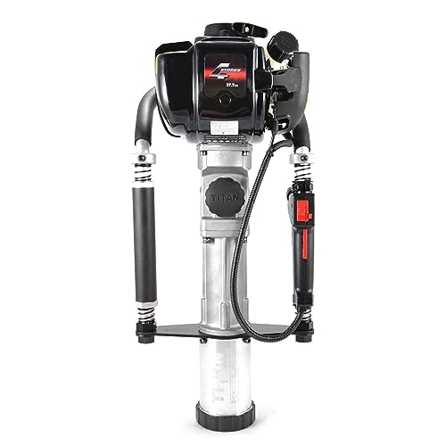PGD2875 Titan Gas Powered Post Driver | Fence Post Pounder, 30 lb Lightweight Portable Driver, 1,500–2,000 BPM, Fits Up to 3" Posts
