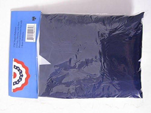 3x6 USA American Pleated Super-Poly Printed 2ply Flag 3' x 6' Bunting Fan House Banner Grommets Double Stitched Metal Eyelets For Hoisting Fade