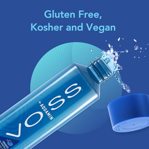VOSS+ Aquamin Enhanced Water - 12 Pack Bottles, 850ml - Purified Hydrating