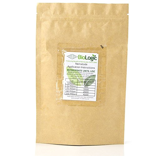 BioLogic's Scanmask Beneficial Nematodes, Steinernema feltiae Sf Nematodes for Natural Insect Pest Control (100 Million with Applicator)