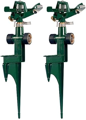 Orbit 56351N 56351 Zinc Impact on Metal Step Spike, 2-Pack, Green