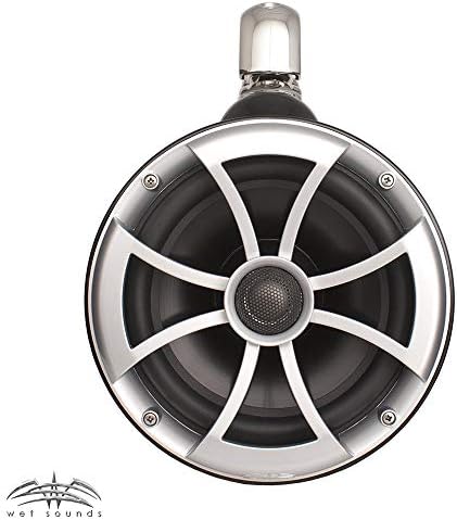Wet Sounds ICON 8" Black Swivel Clamp Tower Speakers- Pair (Certified Refurbished)