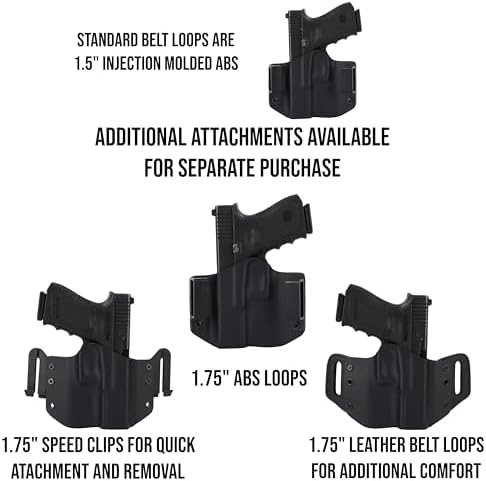 Black Carbon Fiber OWB Holster (Right-Hand, Taurus G2C/ PT111 Gen2)