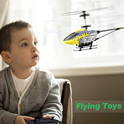 U12S Mini RC Helicopter with Camera Remote Control Helicopter Yellow