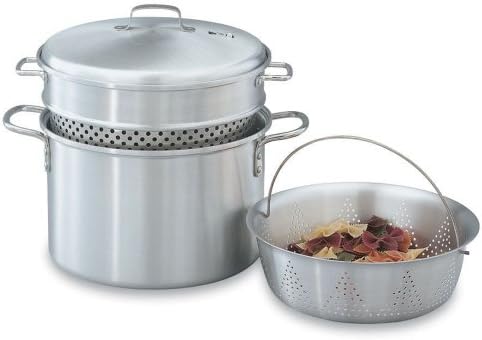 Vollrath Aluminum 8 Qt Pasta Cooker / Vegetable Steamer