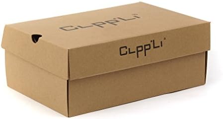 CLPP'LI Womens Twin Button Fully Fur Lined Winter Snow Boots