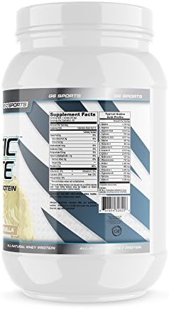 Nutrition Prolific Isolate All Natural Whey Protein Isolate (Gluten Free, Lactose Free, Stevia Sweetened, 25g Protein, 100 Calories) – 2.5lb Jar – Chocolate