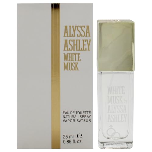 Alyssa Ashley White Musk - Luxurious Perfumes for Women with Sicilian Bergamot and Ylang Ylang - Long Lasting Women Perfume - 3.4 oz EDT Spray