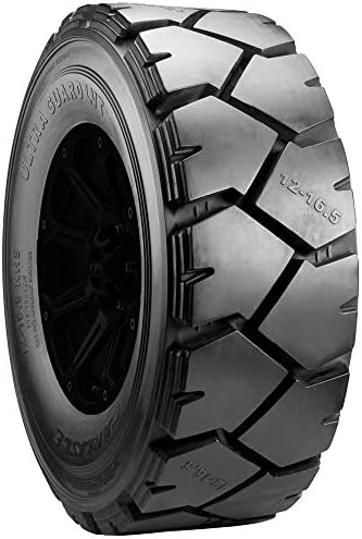 Carlisle Ultra Guard LVT Industrial Tire - 12-16.5 | Industrial All Season Traction 174A2 Rated 14 Ply Bias Construction Black Sidewall Tire