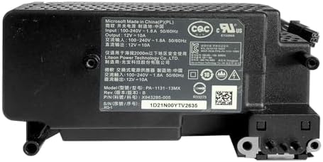 chenlan Replacement Internal Power Supply AC Adapter Brick PA-1131-13MX N15-120P1A for Xbox One S (Slim) 1681 Part Number:X943285-004 X943285-005