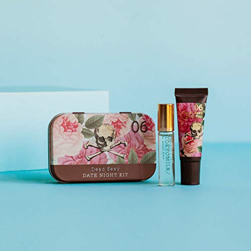 TOKYOMILK Dead Sexy Perfume Gift Set for Women, Mini Rollerball & Lip Tint
