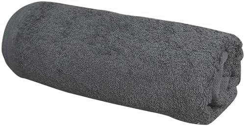 ForPro 24ct Bleach Tough Salon Towels, 16Wx27L in, Cool Grey, 100% Cotton | for Salon, Spa & Gym Use, Hand Towels, Bleach-Safe Salon Towels, Absorbent Spa Towels, Barber Towels, Salon & Spa Essentials