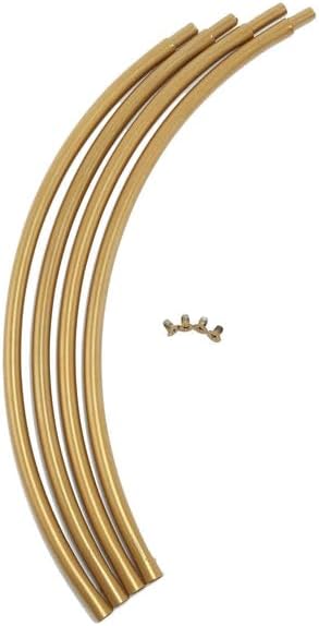 Tableclothsfactory 24" Heavy Duty Gold Metal Floral Hoop Wreath Hanging Rings for Wedding Party Decoration