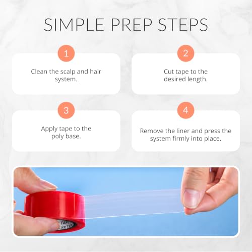 Walker Tape Co. Sensi-Tak Tape. Double-Sided. 1/2" x 12 Yards. Authentic Walker Tape red