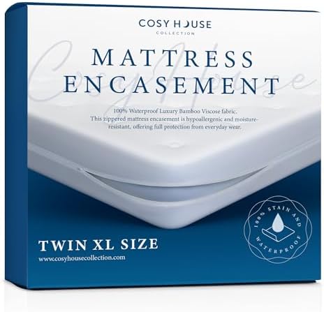 Cosy House Collection Luxury Zippered Mattress Encasement