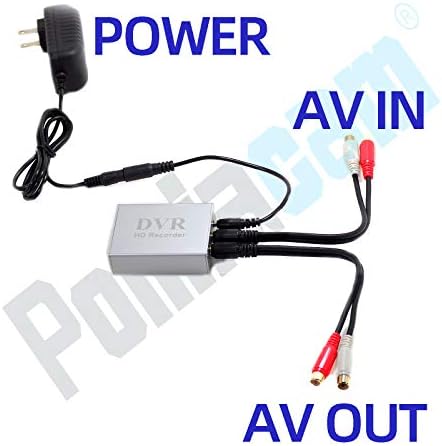 MINI DVR Digital Video Recorder SD Card Real-time Recording for FPV Cam Camcorder DVD TV Box 1CH CCTV Camera DVR Recorder for CVBS NTSC PAL Camera