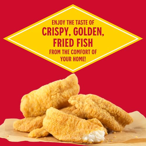 Louisiana Seasoned Fish Fry Seafood Breading Mix Half Gallon