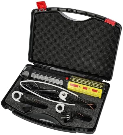 Magnetic Induction Heater Kit, 1000W 110V Hand Held Heater for Rusty Screw Removing, Automotive Flameless Heater with 4 Coils and Portable Storage Box
