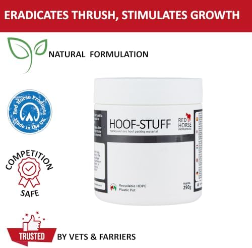 Red Horse Products Hoof-Stuff 290g, hoof Pack - cleanses and Protects
