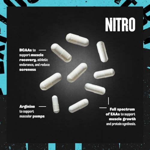 Animal Nitro EAA - Post-Workout Recovery and Repair, Supports Lean Muscle Growth