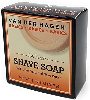 Van der Hagen Deluxe Shave Soap - 2.5 oz - 3 pk