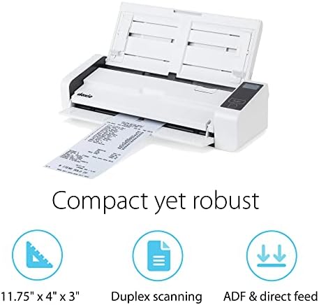 Doxie Pro - Duplex Document Scanner and Receipt Scanner for Home and Office with Amazing Software for Mac and PC