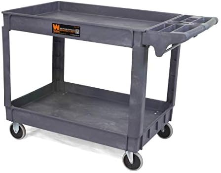 WEN 500-Pound Capacity 46 By 25.5-Inch Extra Wide Service Utility Cart