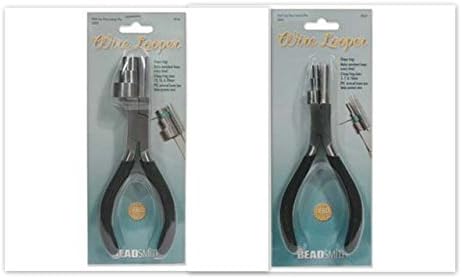 Wire Looping Looper Pliers, GET Both Large & Small Multi Step, Three Tier Pliers, for a Total of 6 Sizes! Big Wrapper & Little Wrapper. Jump Rings