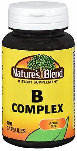 Nature's Blend B Complex Capsules - 100 ct, Pack of 2