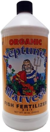 Neptune's Harvest Organic Fish Fertilizer 36-Oz Bottle